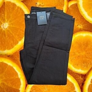 Under‎ 510 Black Canvas Pants Casual Everyday Trousers Basic 32x27